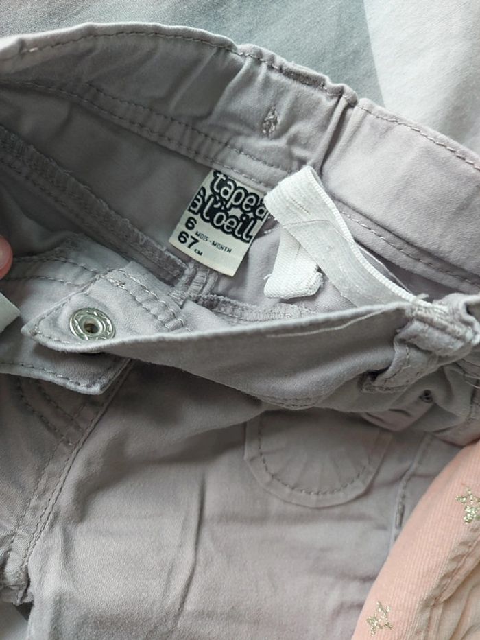 Lot de 3 Pantalons TAO 6 mois - photo numéro 11