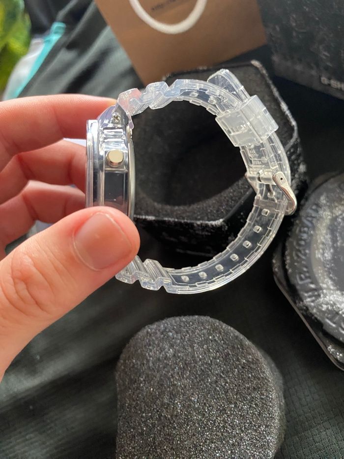 Montre G Shock transparente noire multicolore - photo numéro 3