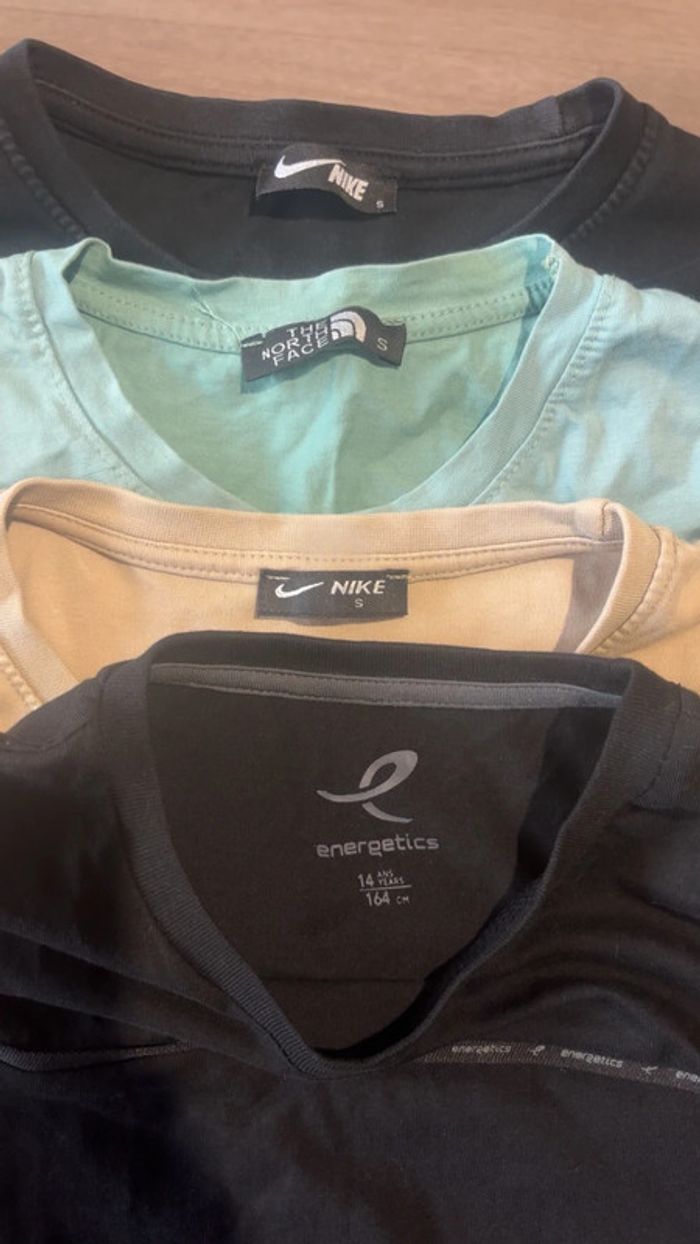 Lot 4 tee shirts garçon taille 14 ans