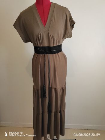 Robe longue fluide