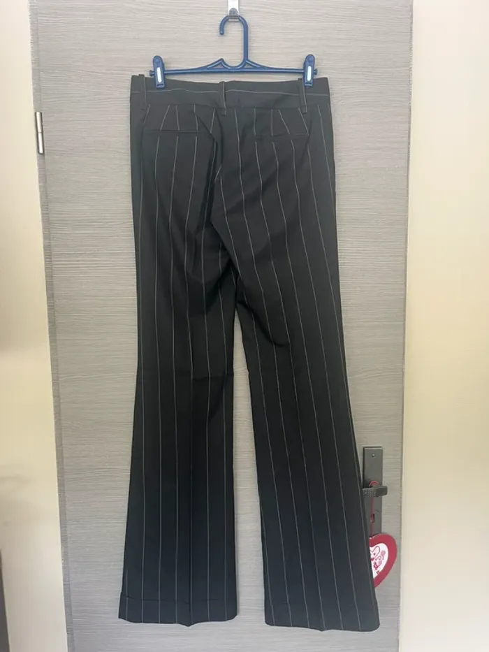 Pantalon à rayures - entrejambe 85 cm - photo numéro 3
