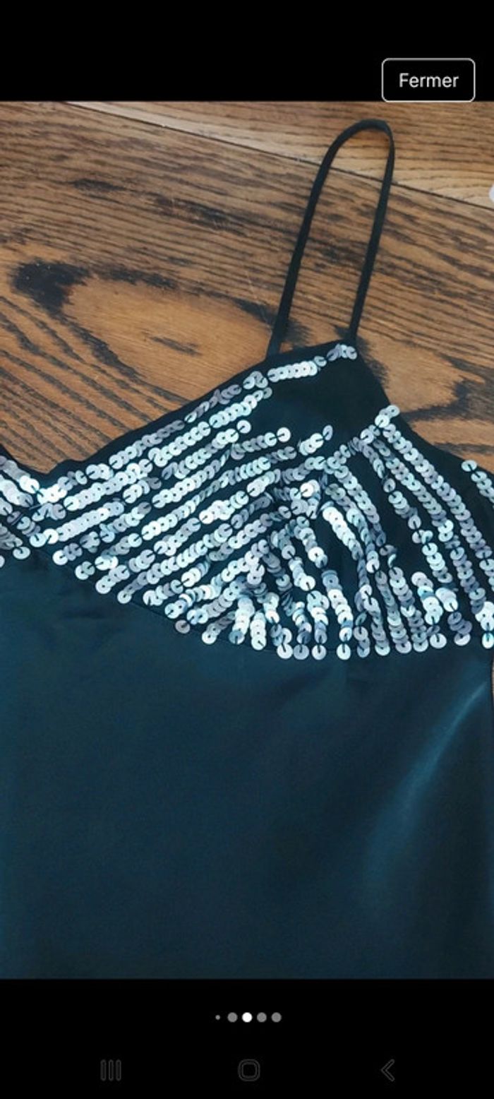 Nuisette noir et paillettes Hunkemöller taille L - photo numéro 9