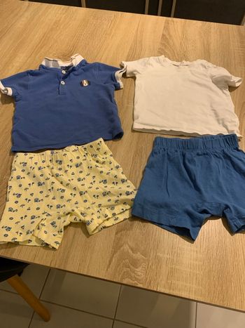 Lot vêtements bébé