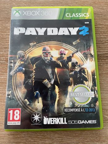 Payday 2 xbox 360