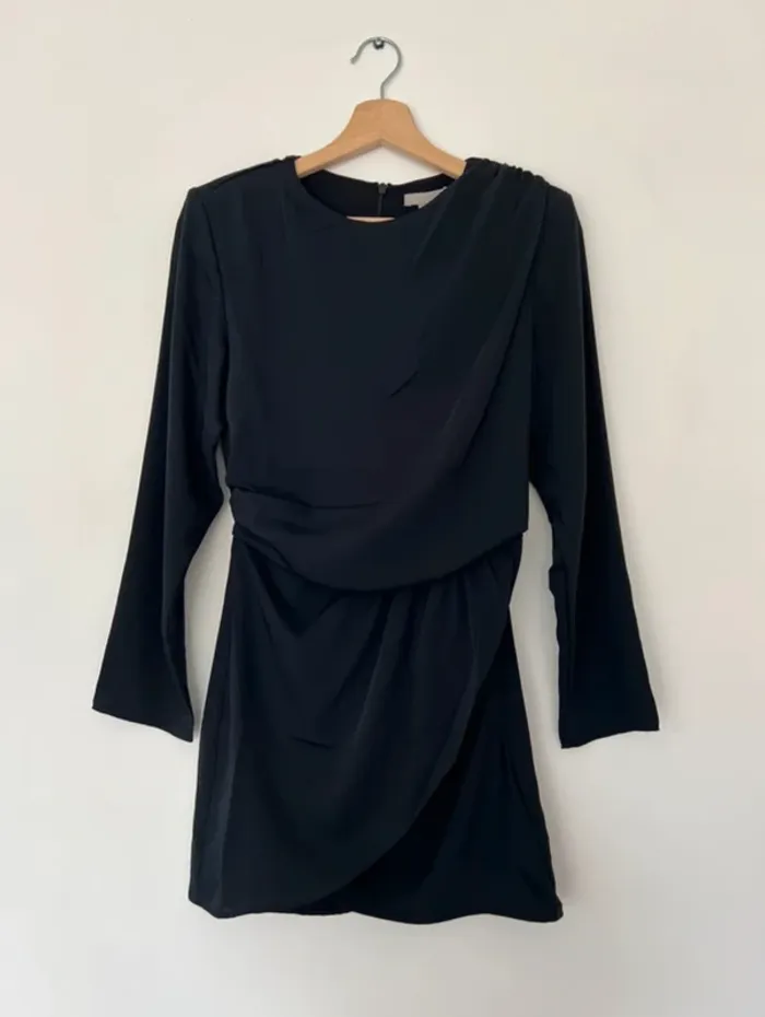 Robe noire intemporelle femme H&M