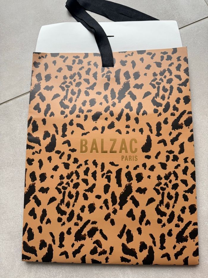 Cabas love leopard balzac paris rayé tote bag - photo numéro 4
