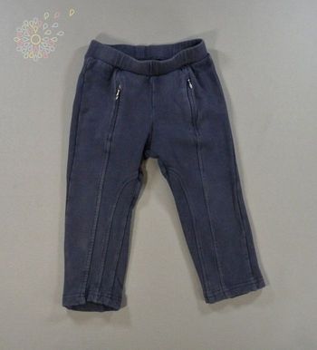 Pantalon jegging molleton bleu marine Mayoral 18 mois 86 cm fille