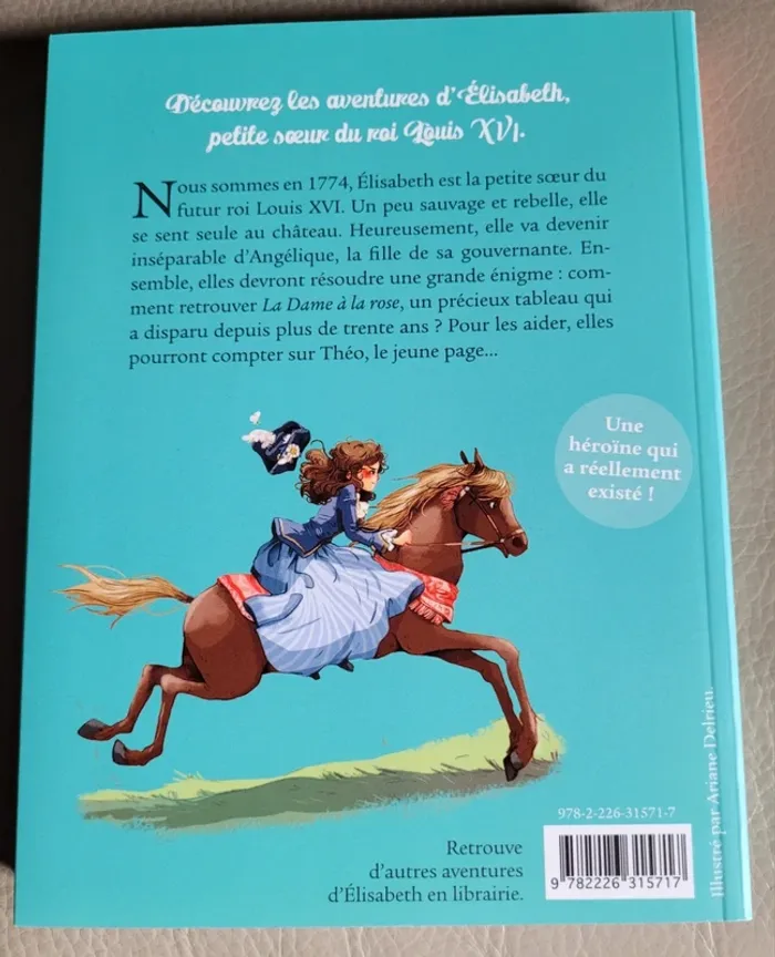 Coffret 3 livres "Élisabeth princesse à Versailles" - photo numéro 10