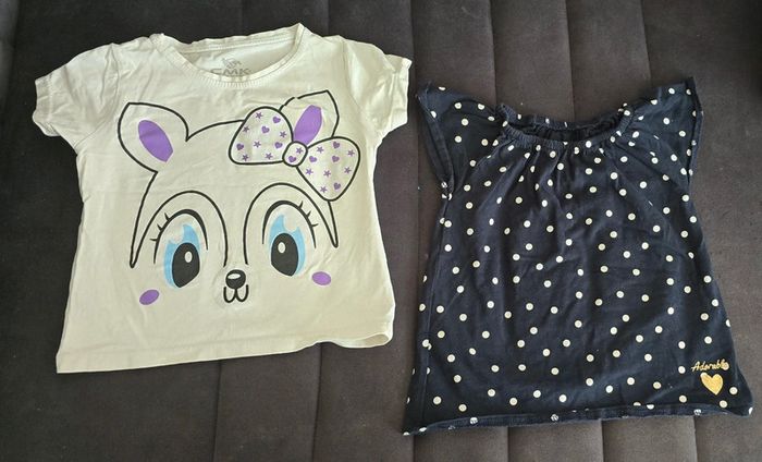 Lot 23 t-shirts bébé fille 2 ans – Très bon état 🌸 - photo numéro 14