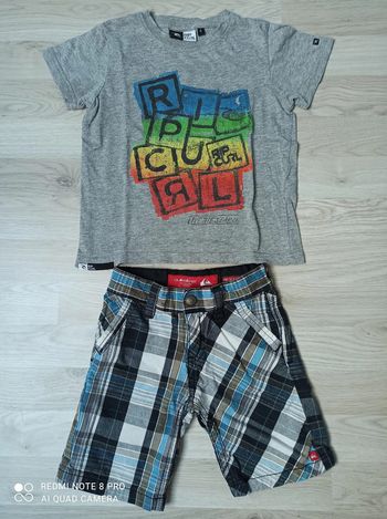 ensemble rip curl / quicksilver 4/3 ans