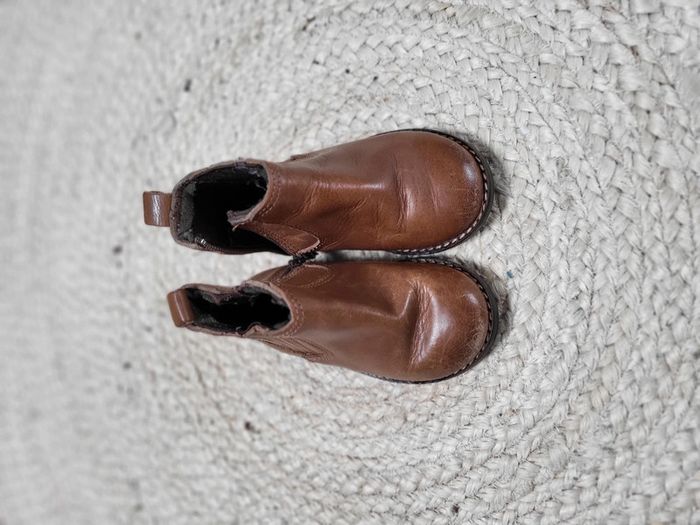 Bottines en cuir zara - photo numéro 2