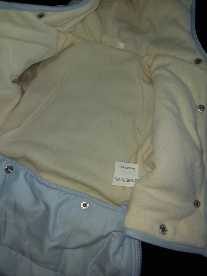 Combinaison bébé bleu - photo numéro 3