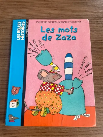 Les mots de Zaza livre