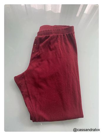 Pantalon bordeaux pyjama - Undiz