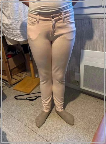 Jean rose  zara  taille  38