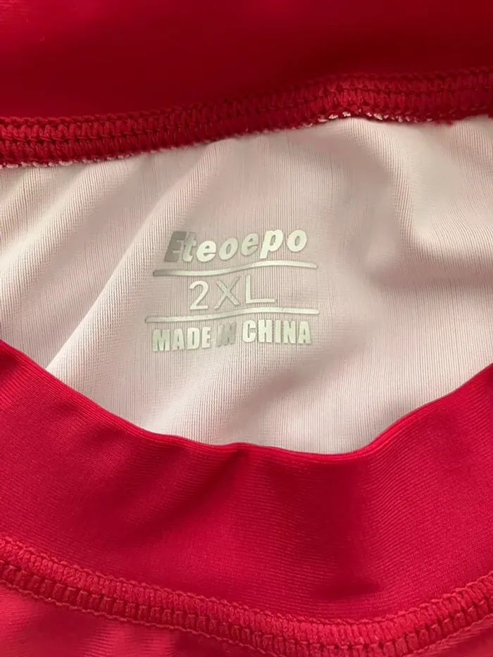 XXL très bon état Portée 3 fois pendant ma grossesse T shirt rose dégradé anti UV manches longues - photo numéro 3