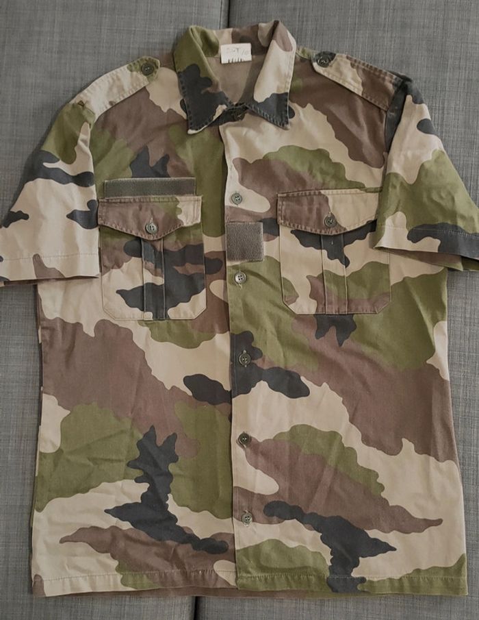 Chemisette F2 chemise été militaire camouflage
