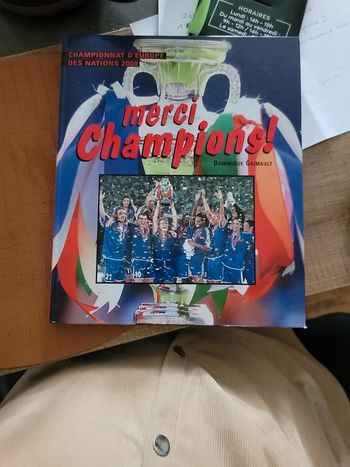 Livre Merci Champion