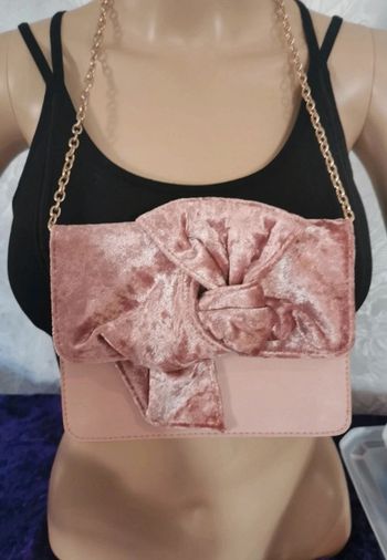 Pochette rose poudrée. Atmosphere