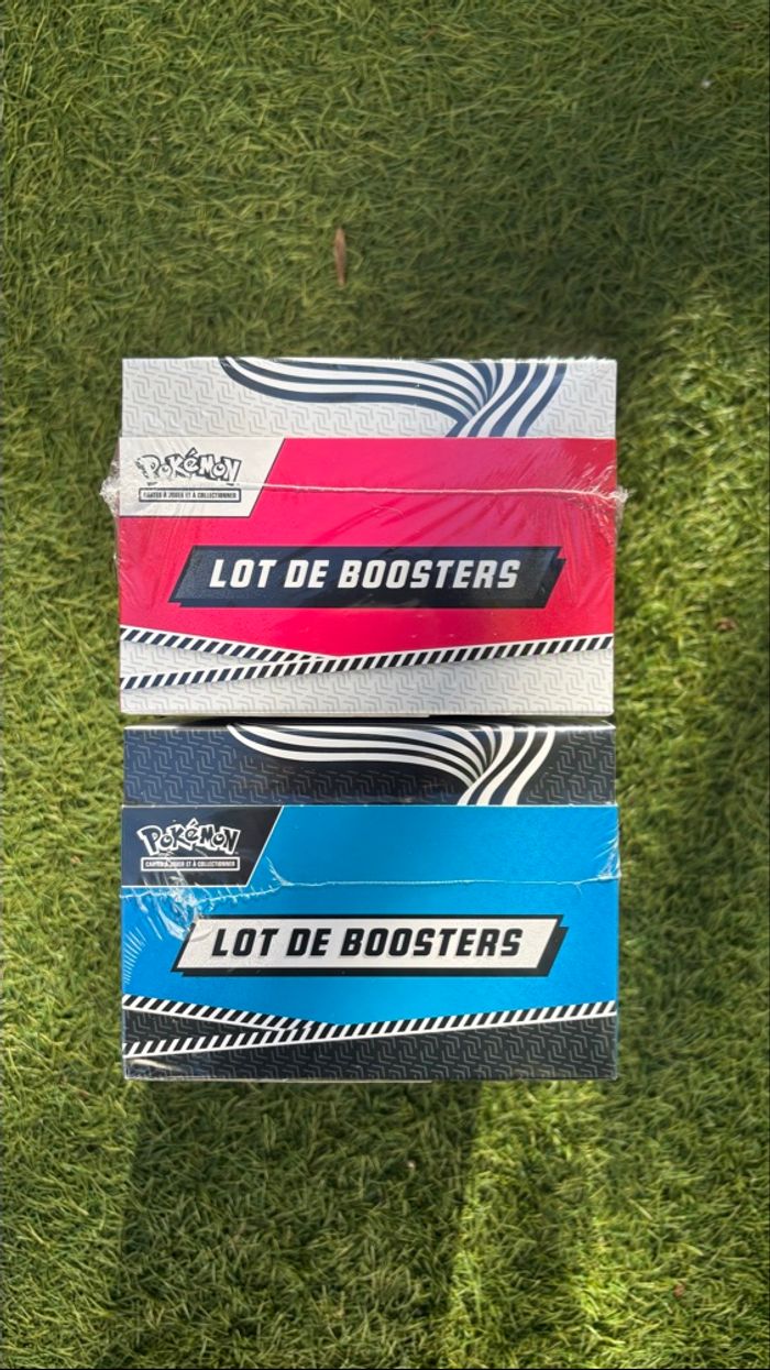 Lot de cartes Pokemon boosters display de 10 bundles scellés écarlate et violet ev10.5 foudre noir et foudre blanche - photo numéro 5