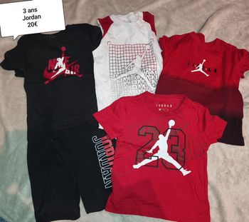 Lot vêtements jordan