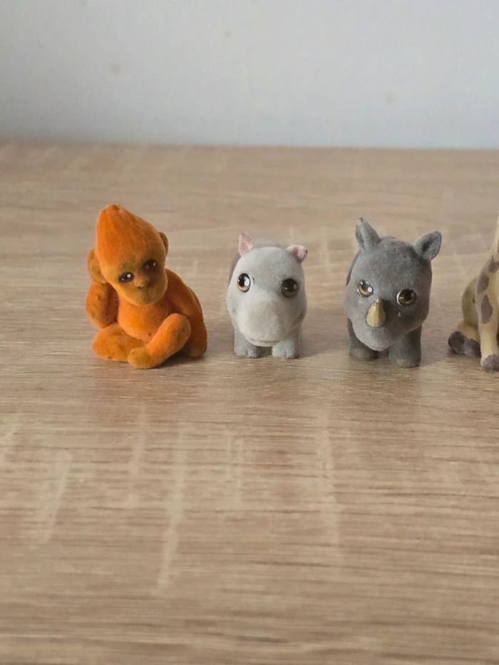 Lot de 9 petites figurines - In my pocket jungle - Giochi Preziosi - photo numéro 2