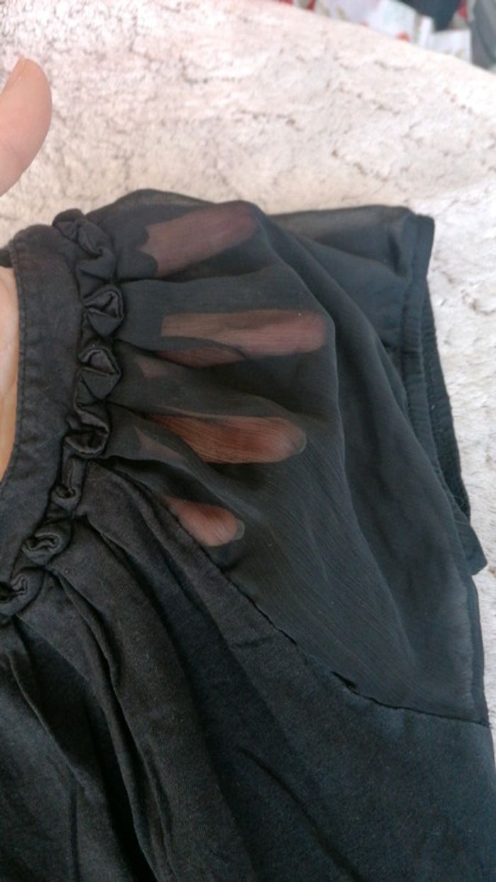 Haut noir Taille M / Stéréo maman - photo numéro 2