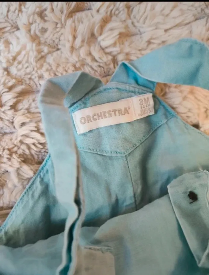 Salopette bleu orchestra neuve - photo numéro 4