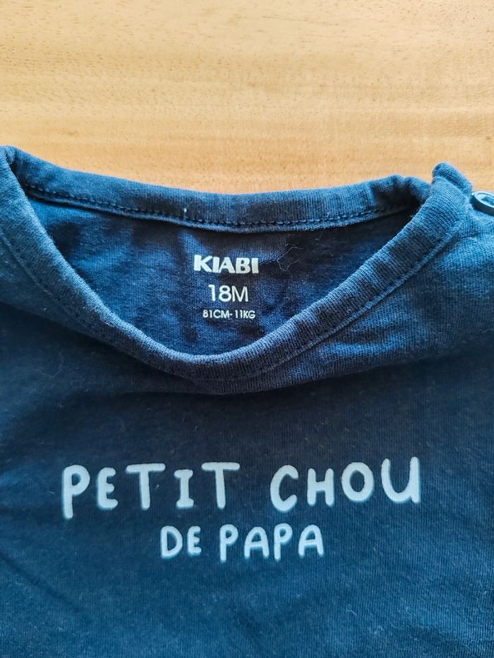 Tee shirt petit chou de papa - photo numéro 2