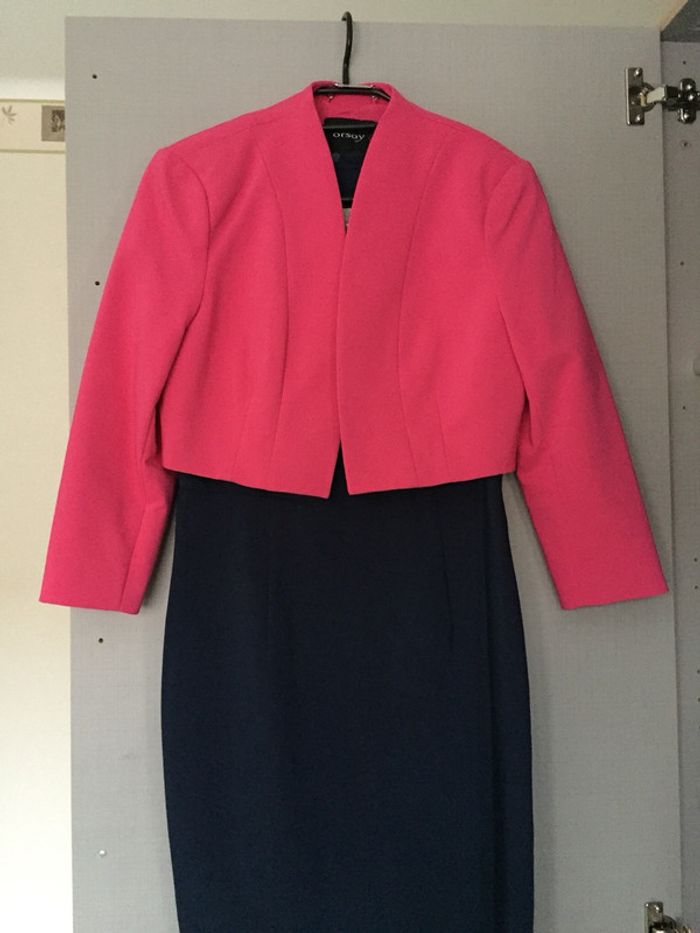 Boléro habillé / blazer Fuchsia Orsay Taille 38 - photo numéro 5
