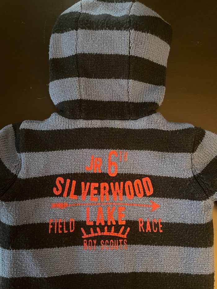 Gilet chaud avec capuche  3/4 ans - photo numéro 4