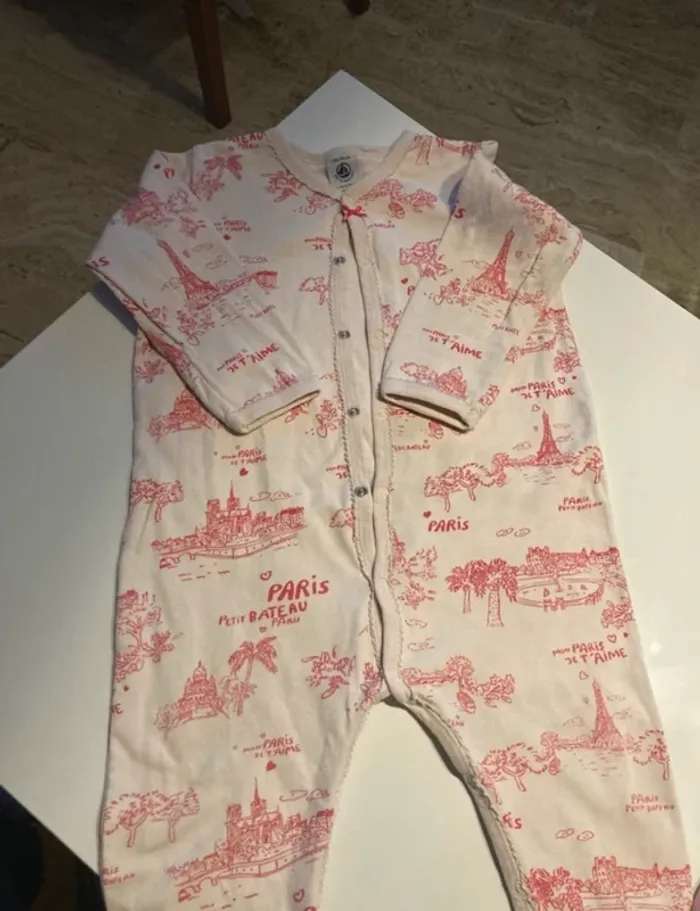 Pyjama, petit bateau, 24 mois