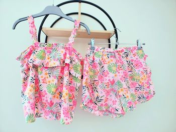 10 - 11 ans ensemble été blouse été short leger