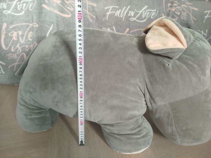 Grande peluche d'hippopotame - photo numéro 7