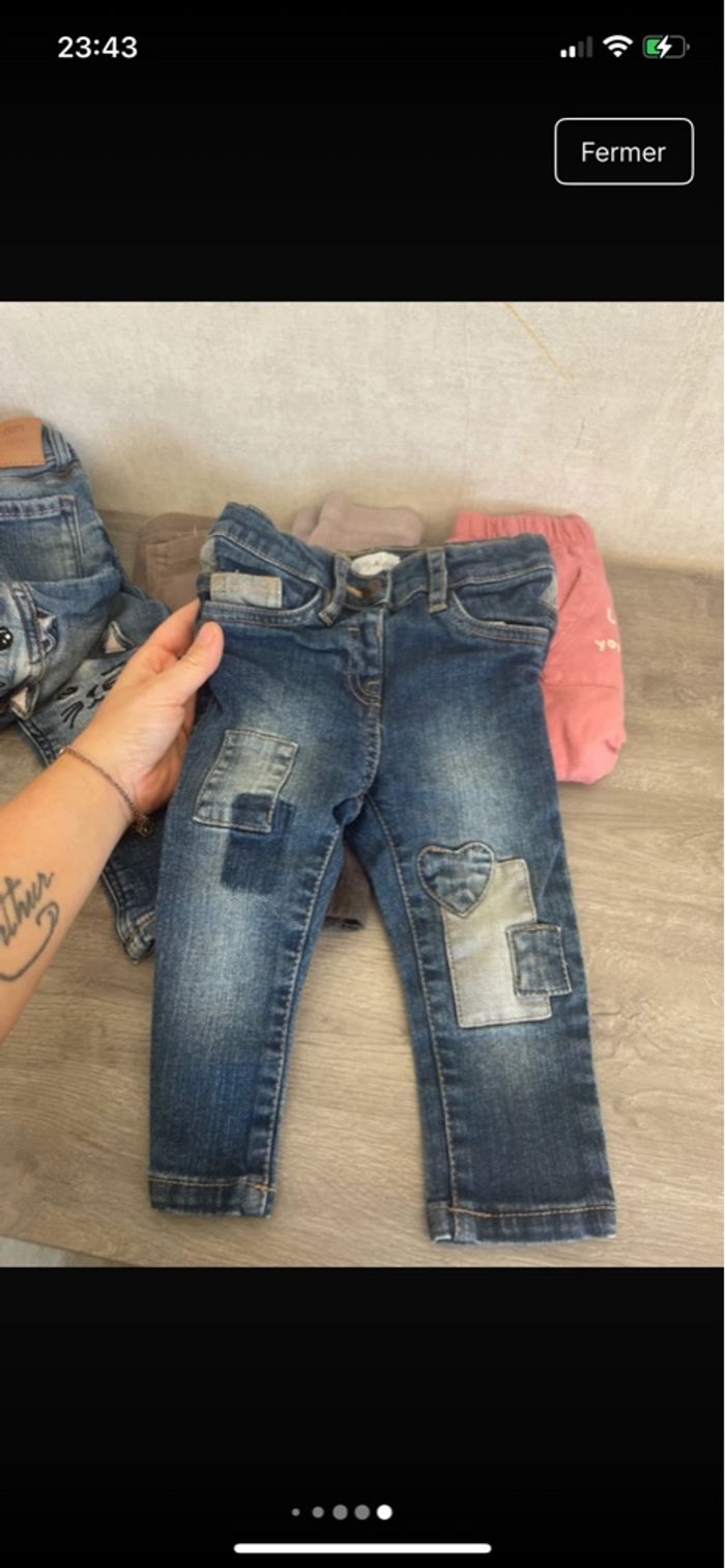Lot pantalon 12 mois - photo numéro 3
