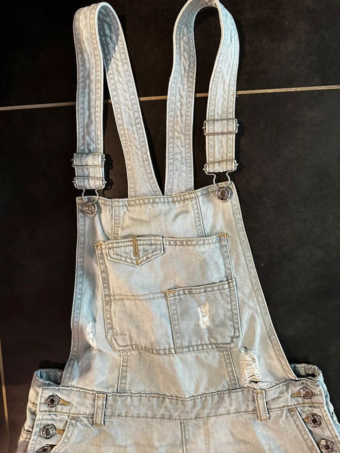 Salopette short en jean Jennyfer - photo numéro 4