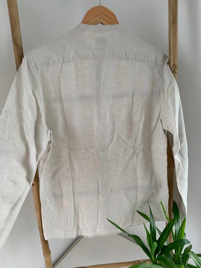 Chemise unies Celio crème taille xs - photo numéro 3