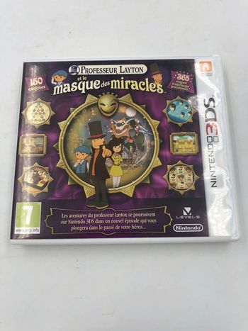 Professeur Layton et le masque des miracles Nintendo 3Ds