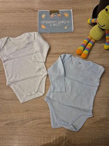 Lot 2 body manches longues TEX