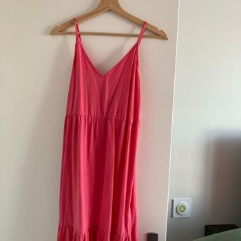 Robe longue femme dos avec noeud