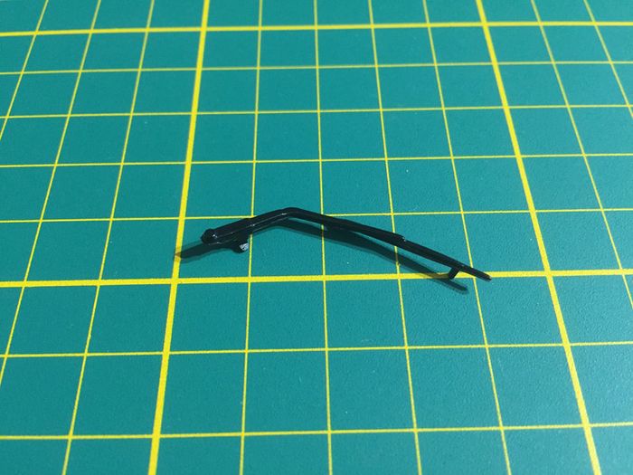 Essuie-glace pièce détachée miniature Bburago burago Porsche 996 Turbo 1/18 1/18e 1/18eme #A68 - photo numéro 2