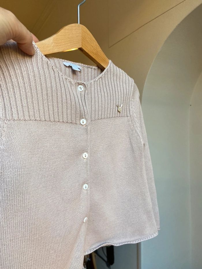 Gilet en coton beige Jacadi 2 ans - photo numéro 9
