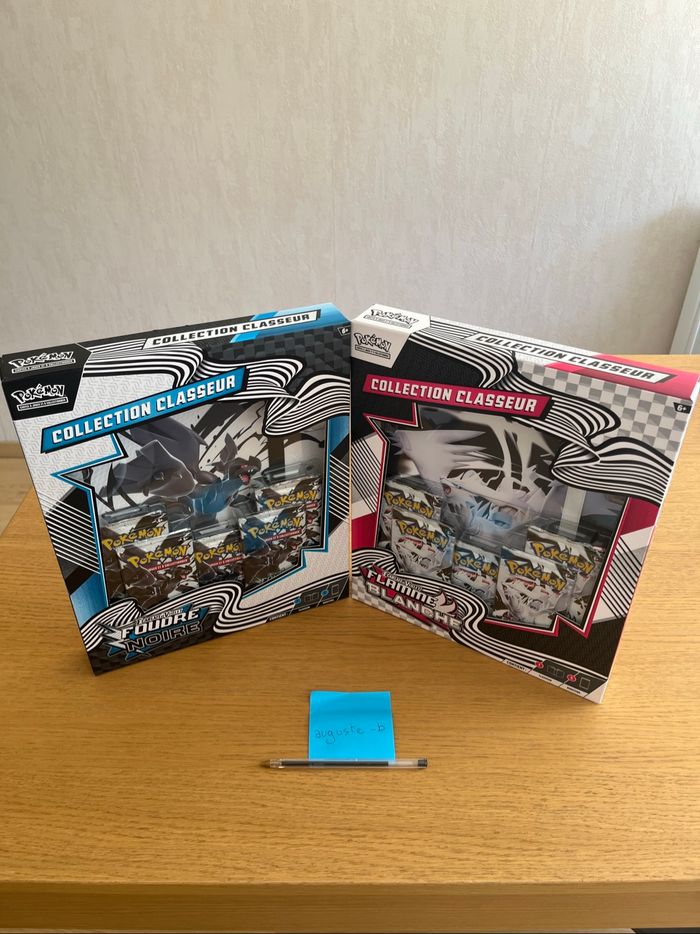 Lot coffret classeur pokémon EV10.5