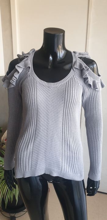 Pull épaules dénudée M