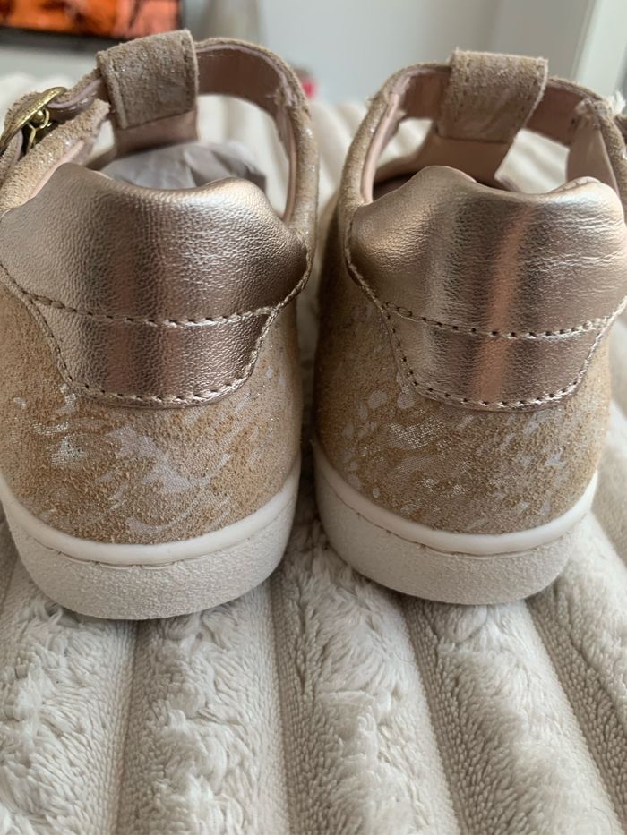 Ballerines rose cuir - photo numéro 3