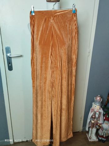 Pantalon évasé Undiz en velours taille XS