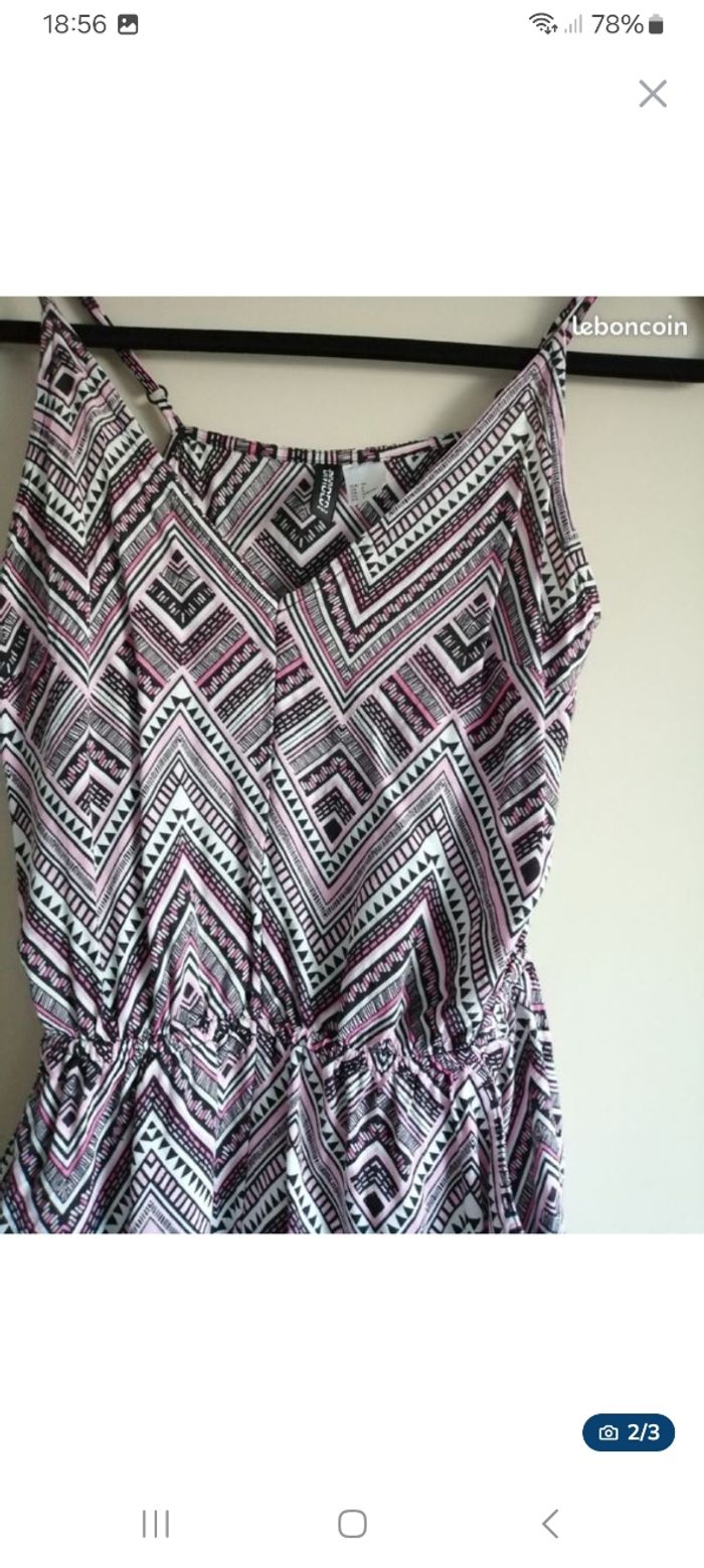 Combinaison short H&M T36 - photo numéro 2