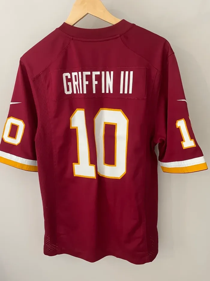 Nike Maillot NFL jersey Griffin III Washington Redskins Mens S - photo numéro 3