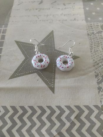 Boucles d'oreilles doonuts