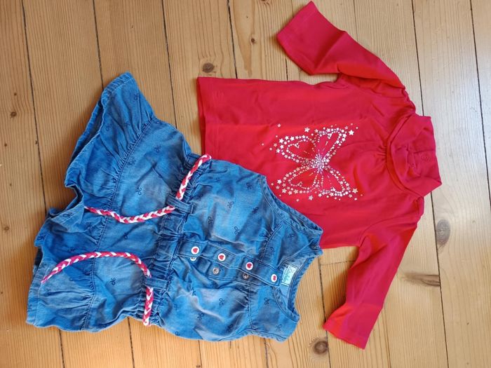 Ensemble robe + pull